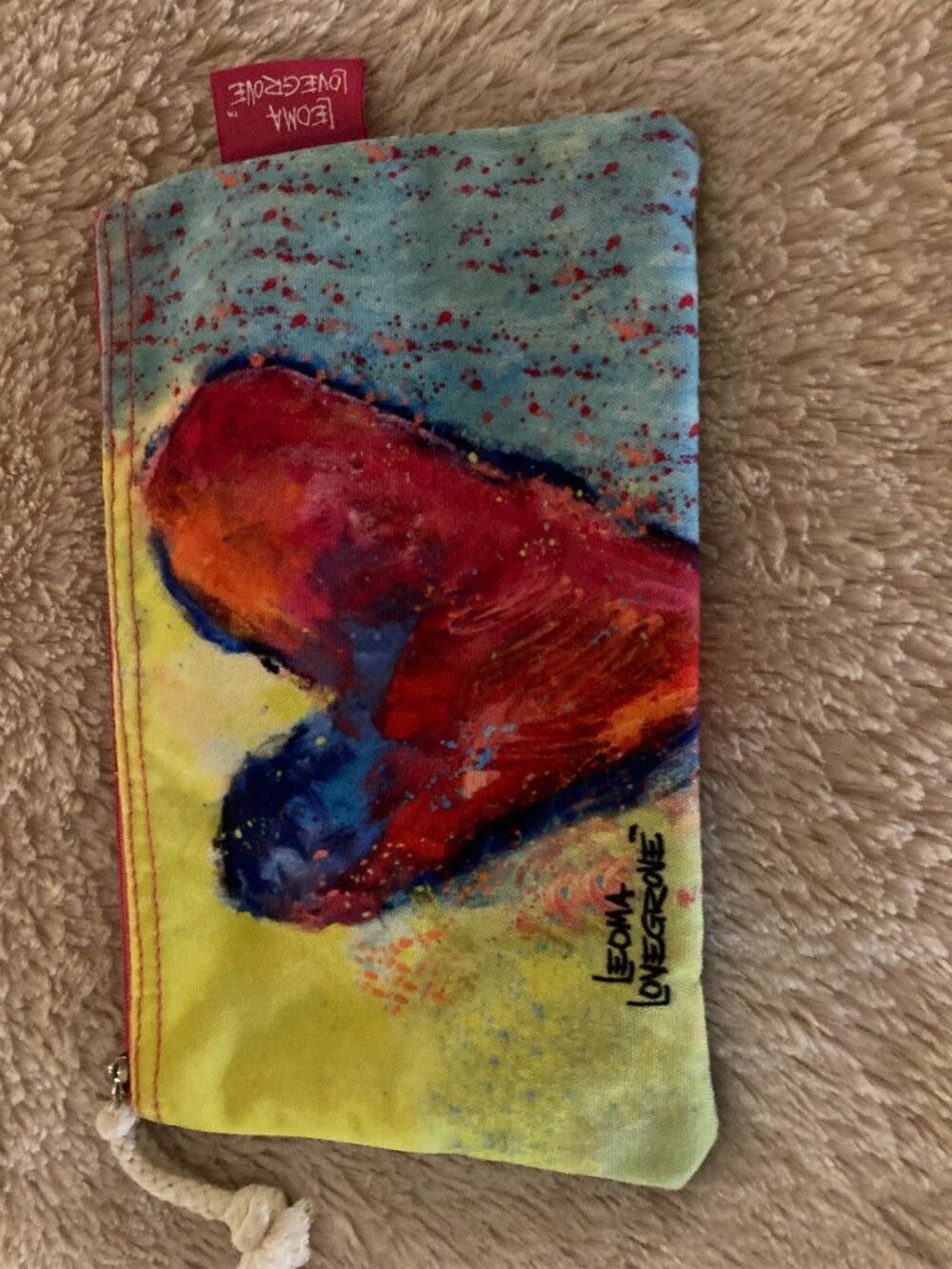 leoma lovegrove cloth clutch